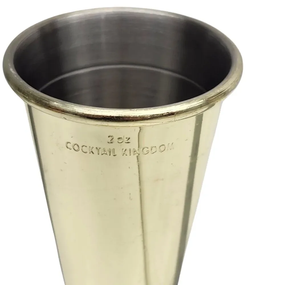 Cocktail Kingdom Double Side Jigger Strainer Yarai Style Mixing Glass Bar Tools